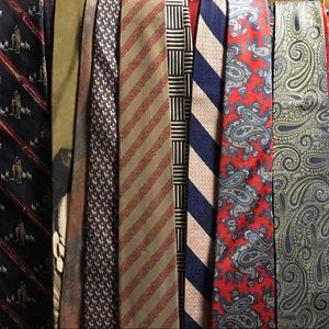 Vintage men’s designer ties